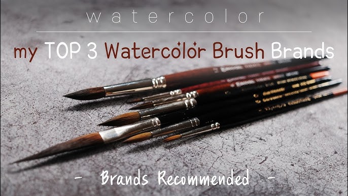 We've Found the Best Synthetic Watercolor Brushes for Beginners –