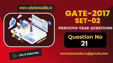 DS | Binary Trees | CS GATE PYQs | GATE 2017 Set-2 Solutions | Solutions Adda | Q21 | GATE 2022