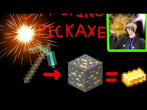 [ Minecraft Command ] Smelting Pickaxe [สอนทำ [พิแอคไฟ]  ไม่ต้องนำแร่ไปเผา] By SakuraSun