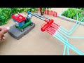Diy Tractor Mini Water Pump Farming science project | diy mini construction | water pump