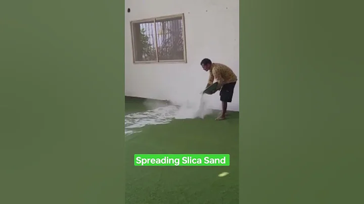 How to Install Sand Infill for Artificial Grass#youtubeshorts#shortsvideo#viral#viralshortsvideos - DayDayNews