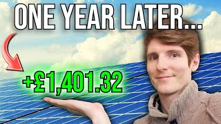 One Year With Solar: How I Saved Over £1,000!