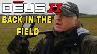 Skill School XP Deus 2 back in the field metal detecting