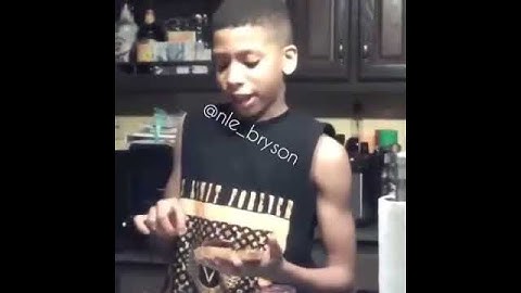 Nle choppa as a lil kid
