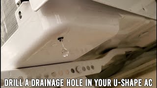 How to Drill a drainage hole in your Midea U Shape fan :) Honest²
