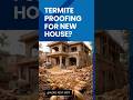 Remember Termite Proofing Before Building a New House #foundation #flooring #shorts #termites #pest