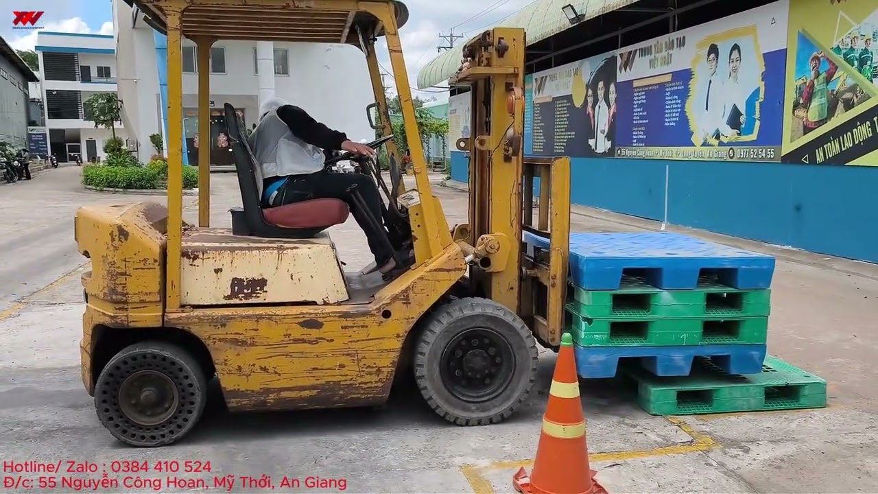 Phần thi thực hành xe nâng