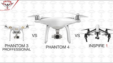 Phantom 3 Vs Phantom 4 Vs Inspire 1 Camera