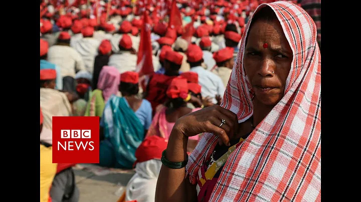 Protesting India farmers: 'We want what we were promised' - BBC News