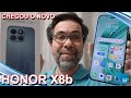 Chegou o novo  honor x8b  unboxing e primeiras impresses  8gb ram  256 gb arm  carregador 35w