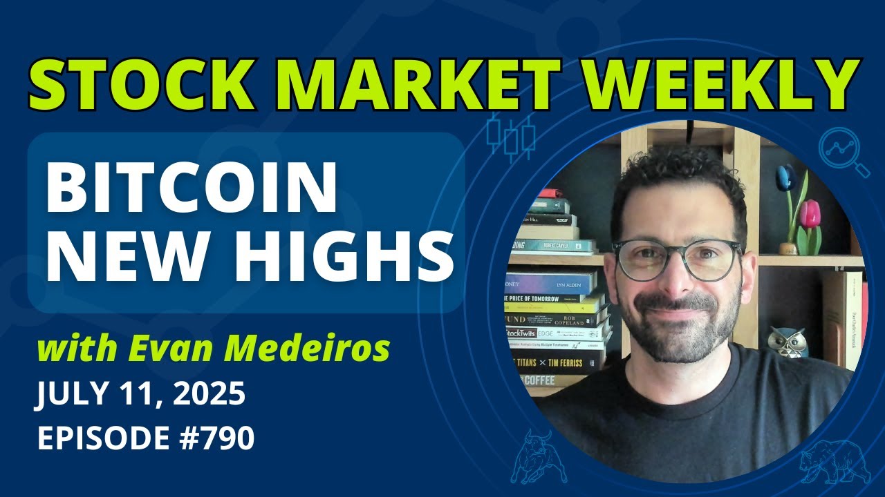 Bitcoin & NVIDIA hit all-time highs, earnings season coming up - Stock  Market Weekly - July 11, 2025