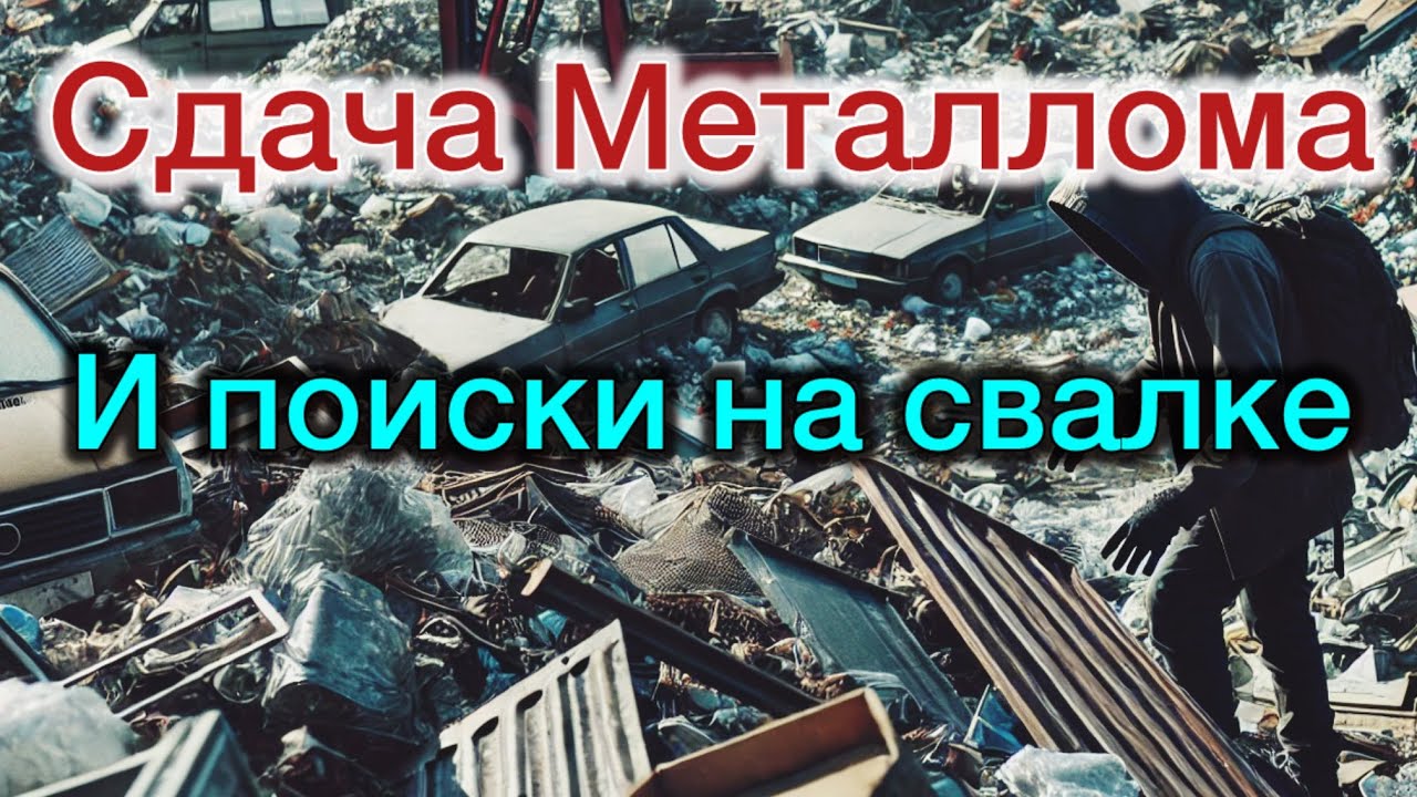 Обнаружение металлолома На мусорных свалках - Идеальная охота За сокровищами