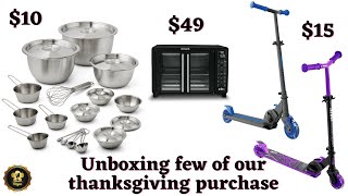 Unboxing Thanksgiving Shopping | Unboxing Black Friday Haul 2020 | Thanksgiving Shopping 2020