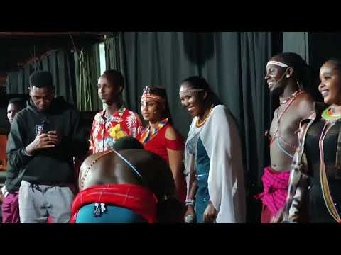 LEMARTI Performing A Maasai Reggae Song At Carnivore Simba Saloon