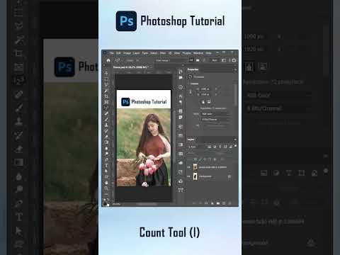 Video: Come si usa lo strumento di conteggio in Photoshop?