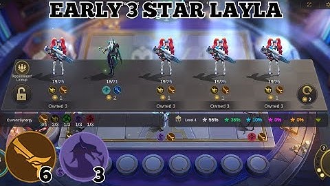 Tharz 3 - Early 3 Star Layla Hyper Starcore Warmslayer Claude New Meta Synergy | Best Combo | MLBB