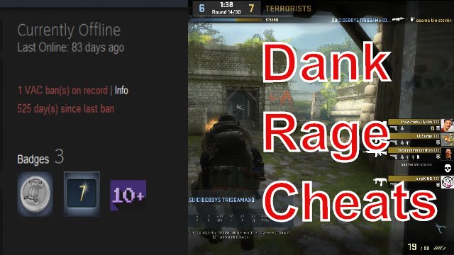 rage hack CS:GO matchmaking - YouTube