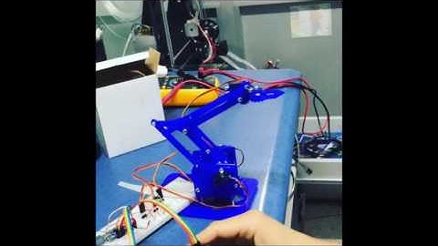 Arduino + Joystick  Robotic Arm