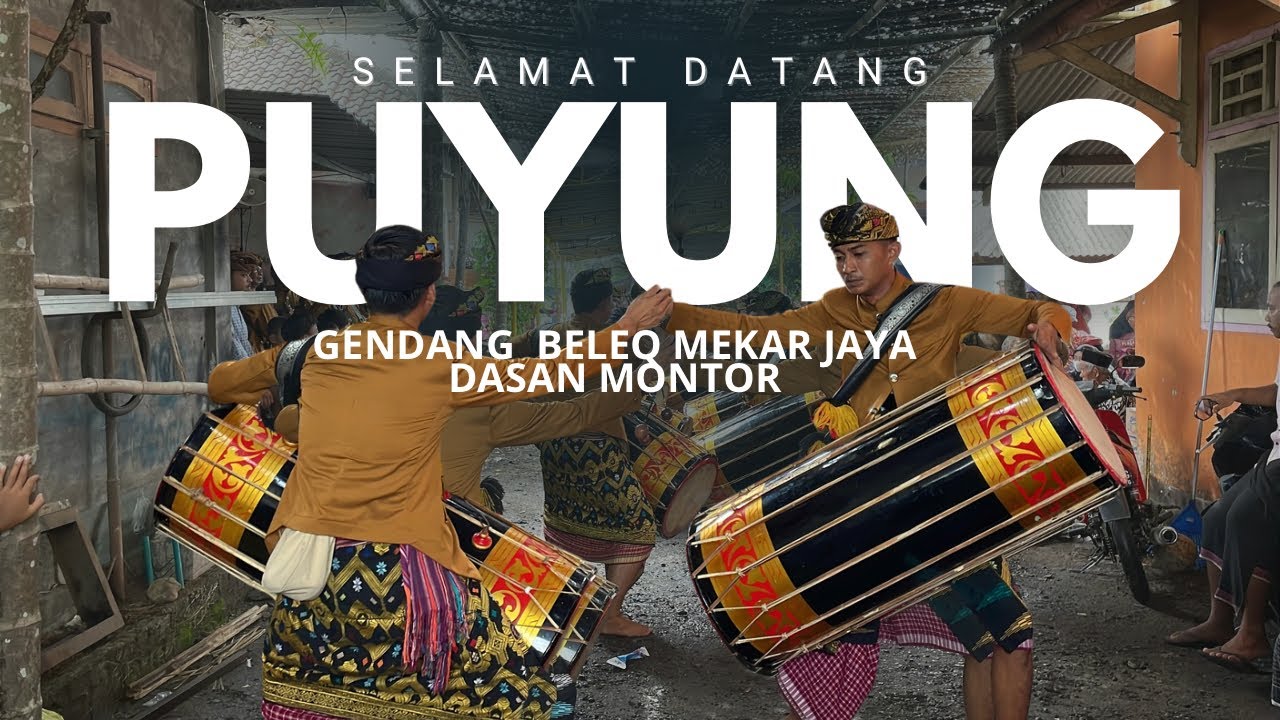 SELAMAT DATANG GENDANG BELEQ MEKAR JAYA SENIOR DI GAWE BUNKATE PUYUNG