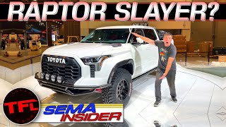 This Toyota Tundra TRD Desert Chase Concept Could Be An Epic Raptor & TRX Fighter! | SEMA Insider