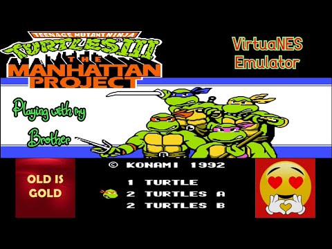 Teenage Mutant Ninja Turtles 3 ( The Manhattan Project ) - Playing with my Brother - Scene 1