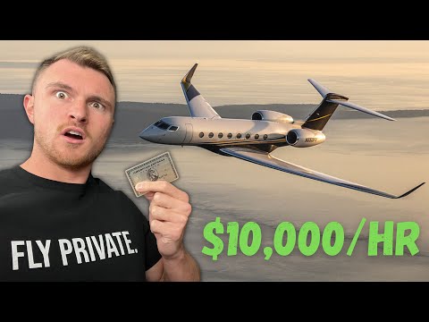 Videó: Mennyibe kerül egy magánrepülőgép bérlése?