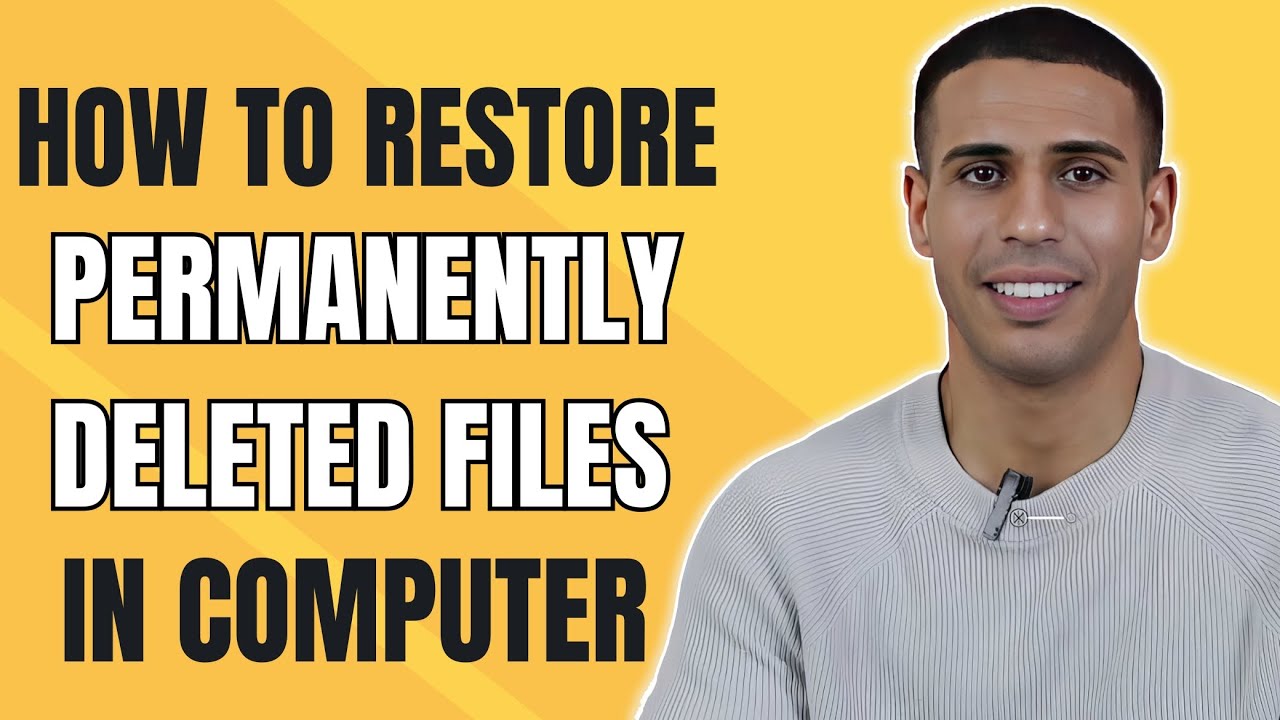 How to Restore Permanently Deleted Files in Computer (Full Tutorial ...