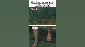 The developers scanned their feet for the plot #deathstranding2 #mafia #deathstranding