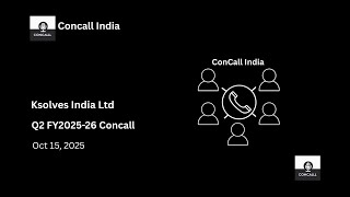 Ksolves India Ltd Q2 FY2025-26 Concall