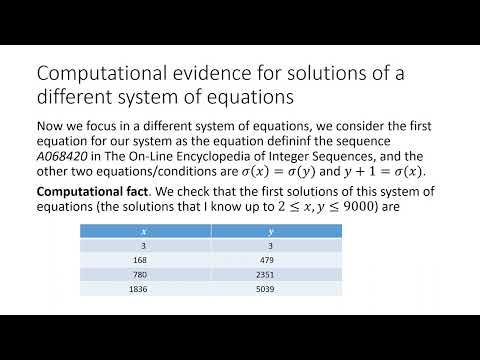 Systems of equations for amicable numbers