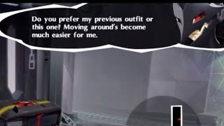 (spoilers) Akechi asks which outfit does the phantom thieves prefer | Persona 5 Royal
