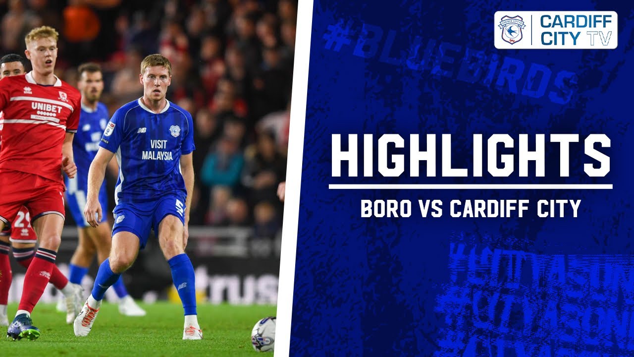 Middlesbrough 2-0 Cardiff City Highlights as Boro make it three