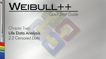 Weibull++ 8 Quick Start Guide Chapter 2.2: Censored Data