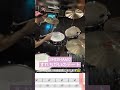 【ドラム譜面付き】SHISHAMO「すれちがいのデート」を叩いてみた #叩いてみた動画 #邦ロック #shishamo #すれちがいのデート #ドラム叩いてみた