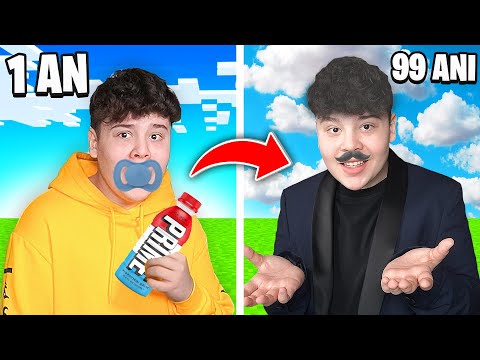 De la 0 ANI la 99 ANI in Minecraft!