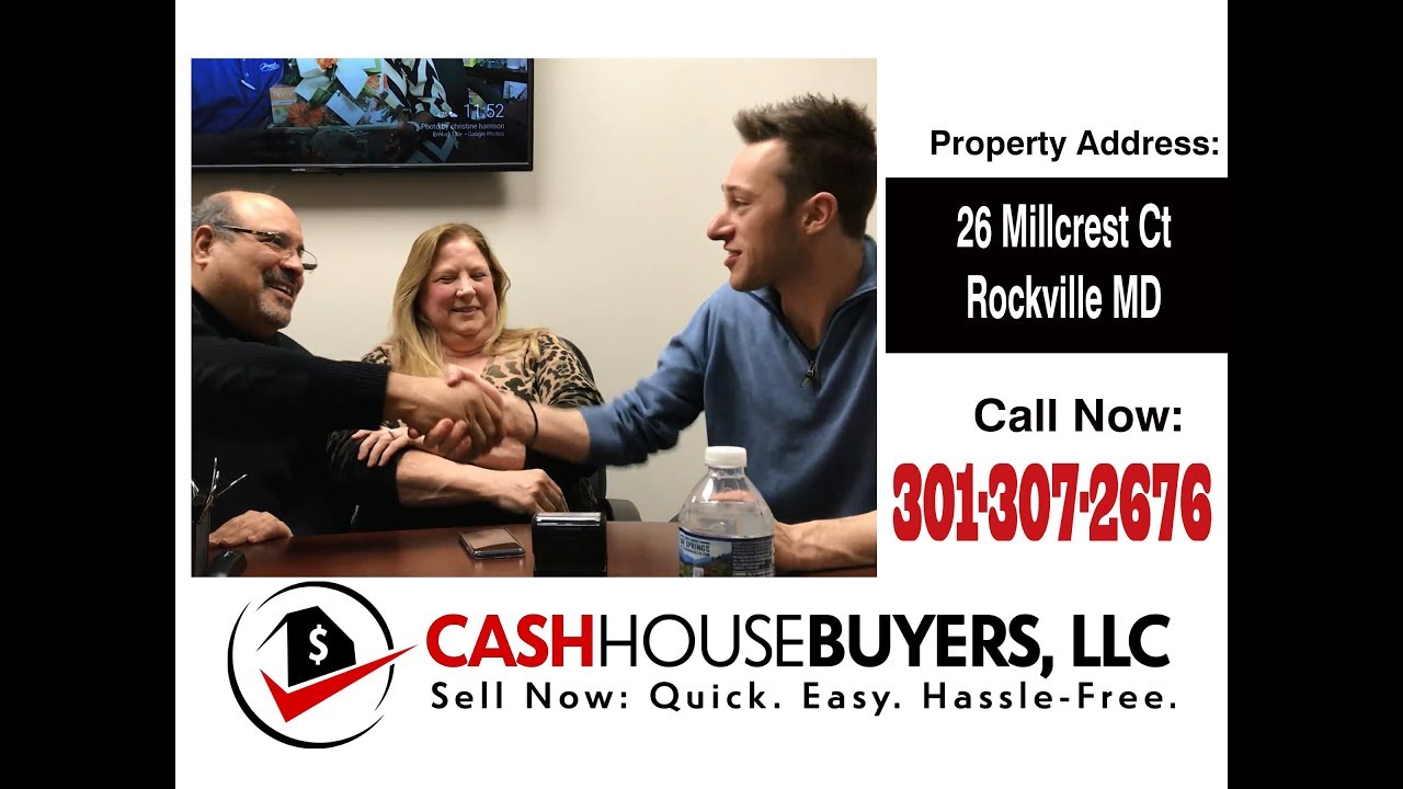 TESTIMONIAL We Buy Houses Rockville MD | CALL 301-307-2676  | Sell Your House Fast Rockville MD