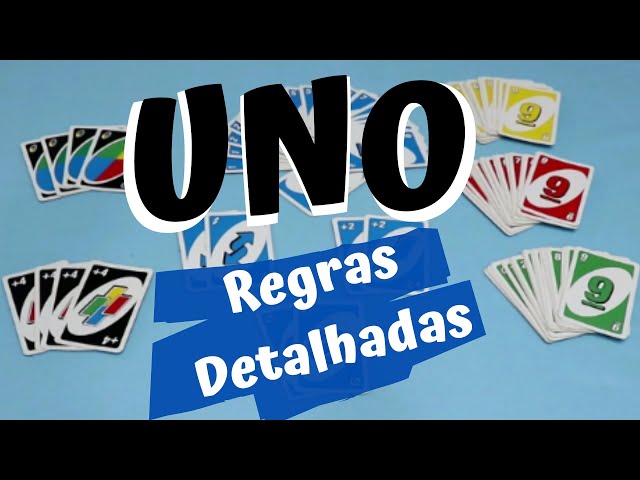 Uno - Regras Oficiais - Como jogar corretamente. 