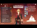 Thoma Talks About Other Characters in Chinese by Pei Zhang (Eng Sub) Friendship lvl 6