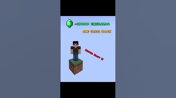 How to Make an Emerald Farm from Just One Block 💸