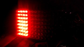 HT16K33 Indicator Test (128 LED Array)
