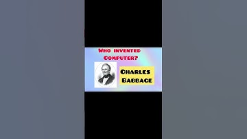 Who invented computer #gkstudy #quiz #upsc #generalknowledge #study #education #edit #shortsviral