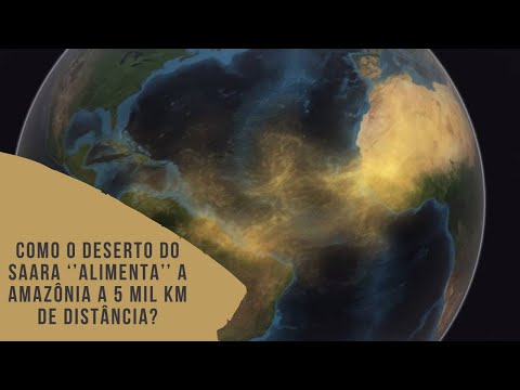 Vídeo: O deserto do Saara fertiliza a Amazônia?