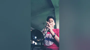 Piyamanne Aida mese(jaya Sri) trumpet cover by thimath lositha