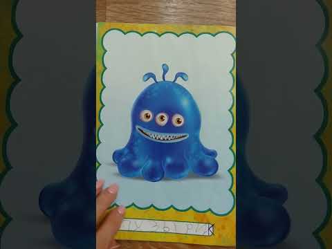 Чудики Монстрики. создай своего чудика из наклеек #наклейки #приколы #умныйребенок #новинка