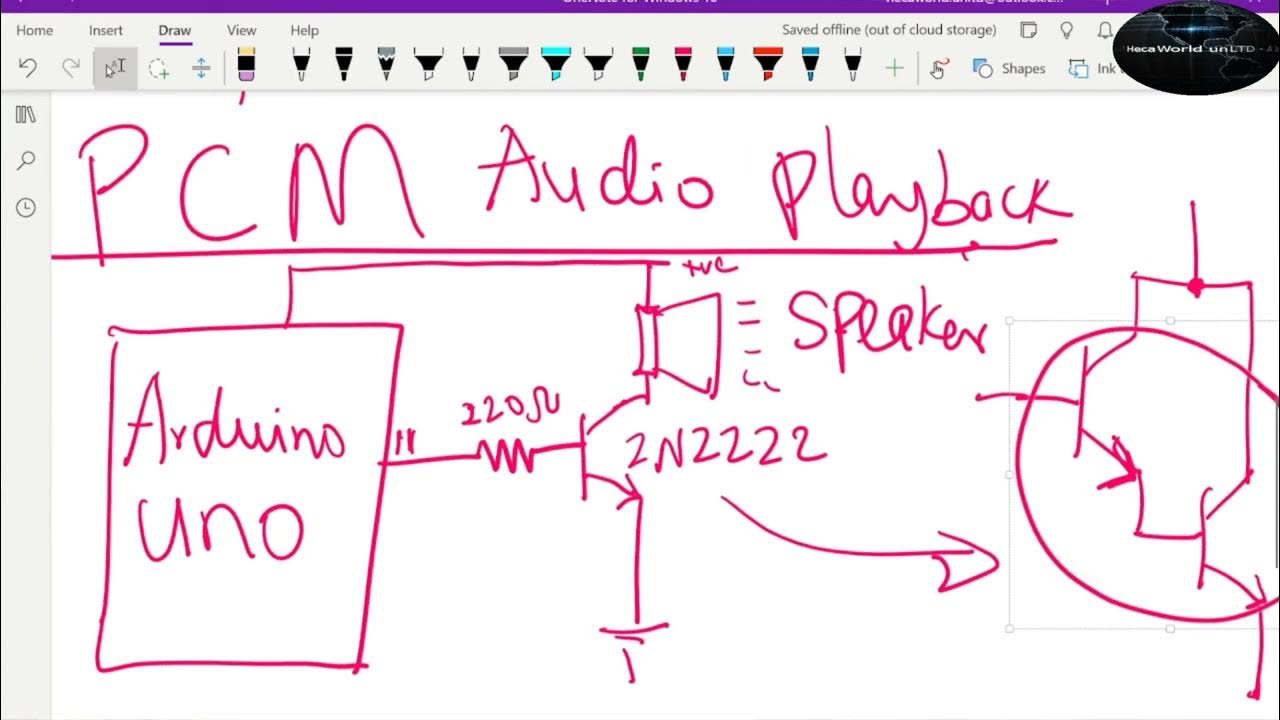 PCM Audio playback with Arduino - YouTube
