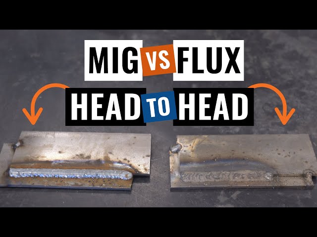MIG vs Flux Core Welding: Head to Head Real World Testing! class=