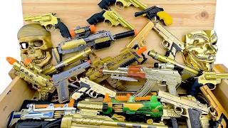 Ultimate Gold Gun Collection π AK Rifles, Pistols, Shotguns & Hacker Masks!