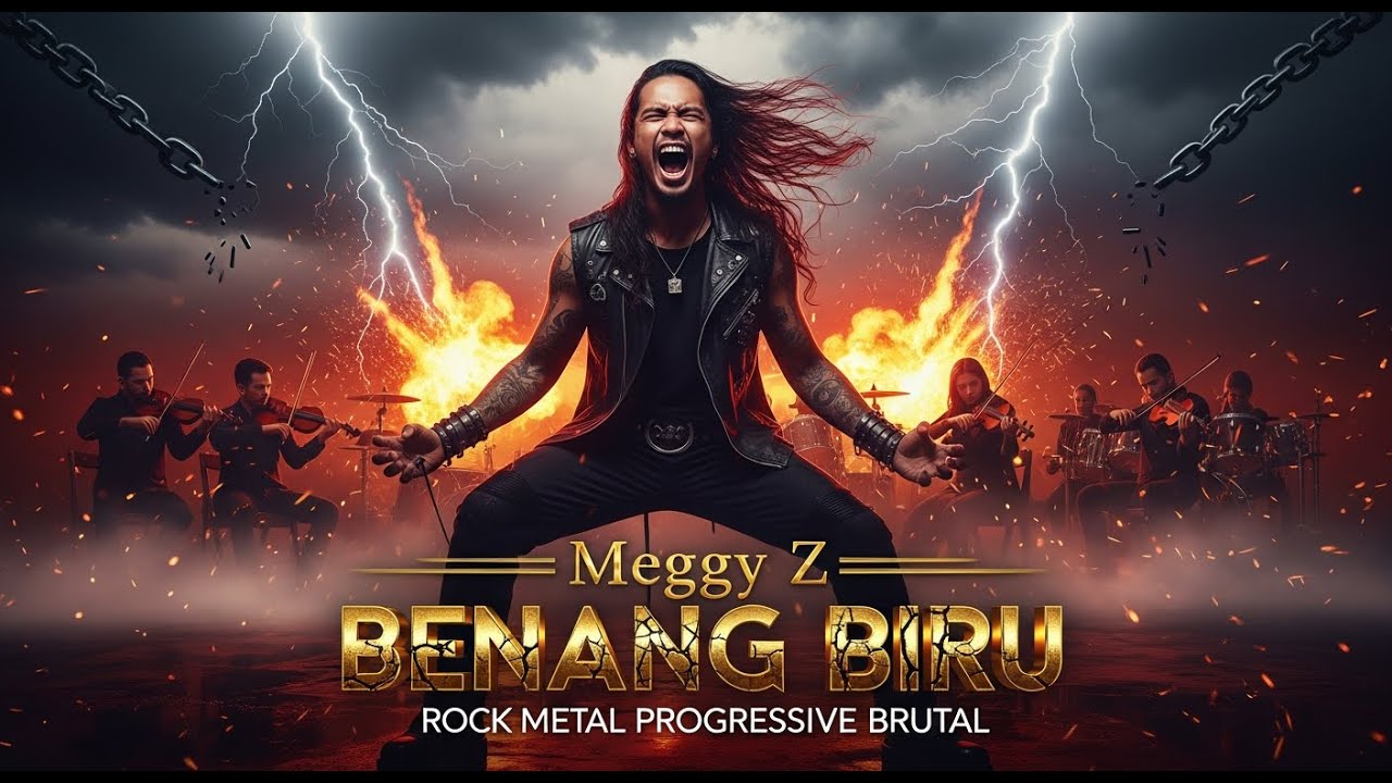 🔥 BRUTAL \u0026 MEGAH!! – BENANG BIRU | MEGGY Z – ROCK METAL PROGRESSIVE ORCHESTRA