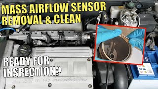 How to remove and clean MAF sensor | Fiat Barchetta Tuning | Improve performance | How to clean maf
