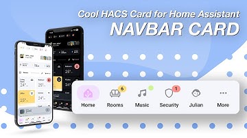Navbar Card for Home Assistant - Cool HACS Card